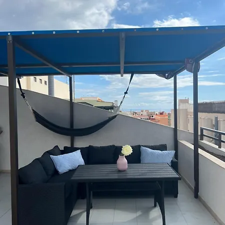 Apartment 4 Bedroom 2 Bathroom Penthouse With Private Patio And Jacuzzi, Astonishing Views Of Gigantes